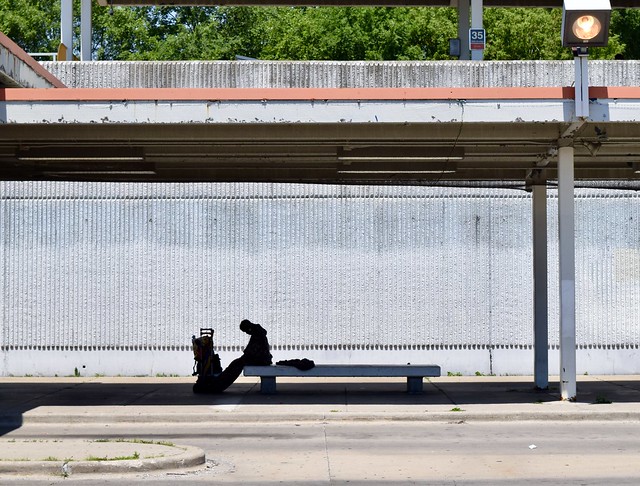 Bus Stop, Chicago, 2020