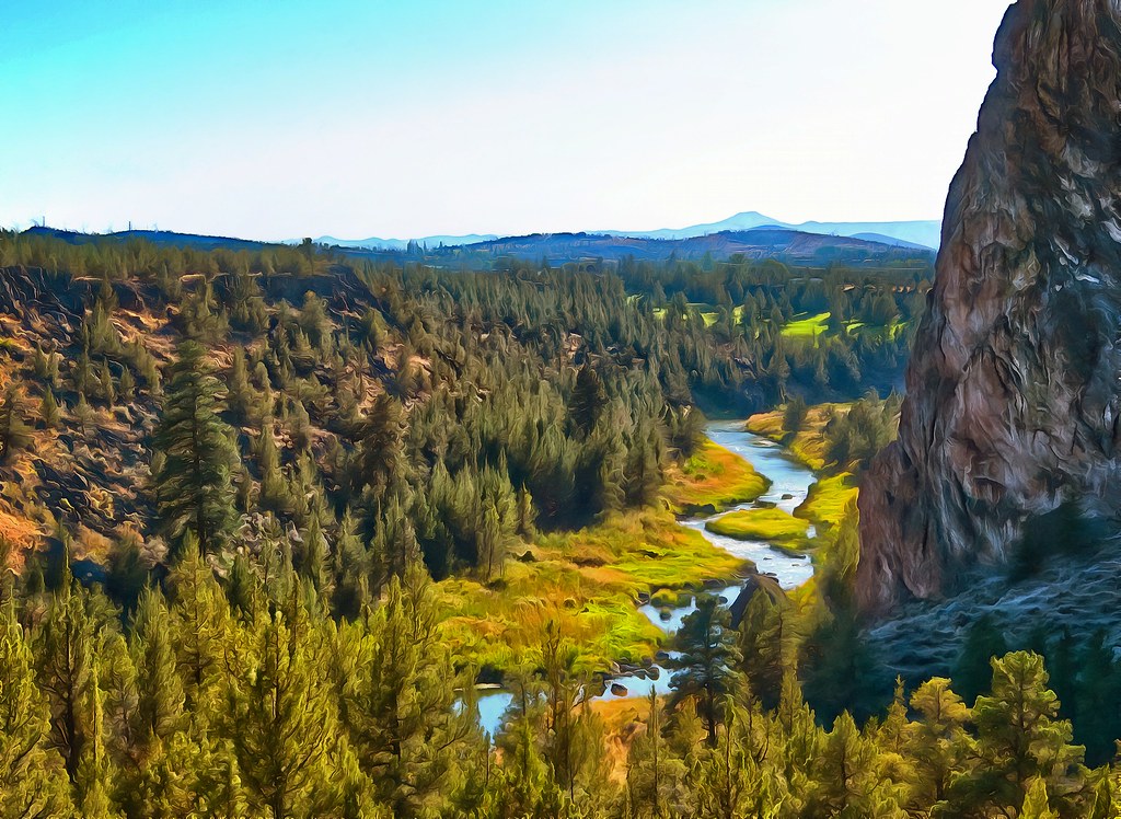 Crooked River from Smith Rock