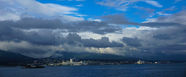 Clouds over Grouse Mountain