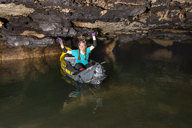 Kelli Lewis, Sinking Cove Cave, Franklin County, Tennessee 2