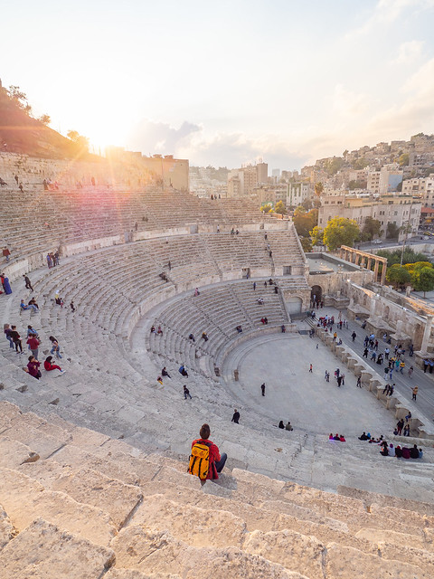 Roman Theatre of Amman, Jordan