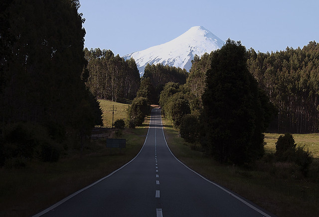 camino al volcán osorno