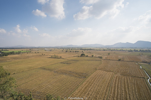 kanchanaburi field farm ricefield scenery sky cloudy landscape travel arid geekster12mm fujifilm