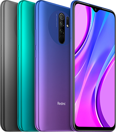 Redmi 9 will be available in three color variants: Carbon Grey, Ocean Green, and Sunset Purple