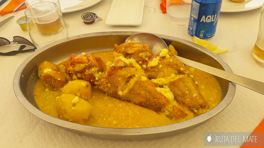 The Caldero, typical dish in Tabarca island
