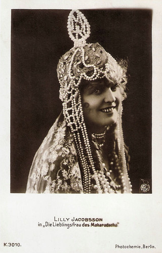 Lilly Jacobsson in Maharadjahens Yndlingshustru (1917)