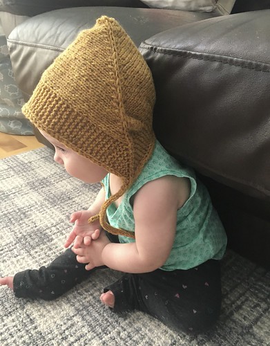Victoria (@sylvieandelliottsmama) knit this adorable Beloved by tincanknits and lined it too!!
