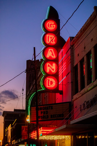 america grand grandtheater paris texas usa unitedstates unitedstatesofamerica neon neonsign theater fav10 fav25 fav50 fav100