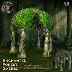 F&M Enchanted Forest Gazebo @ Midsummer Enchantment Event