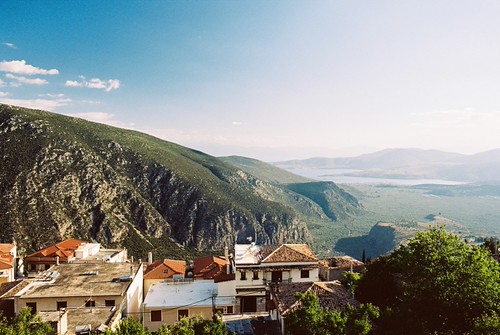Itea Delphi Map Blick von Delphi über den Golf von Itea | Ganz im Hintergrun… | Flickr