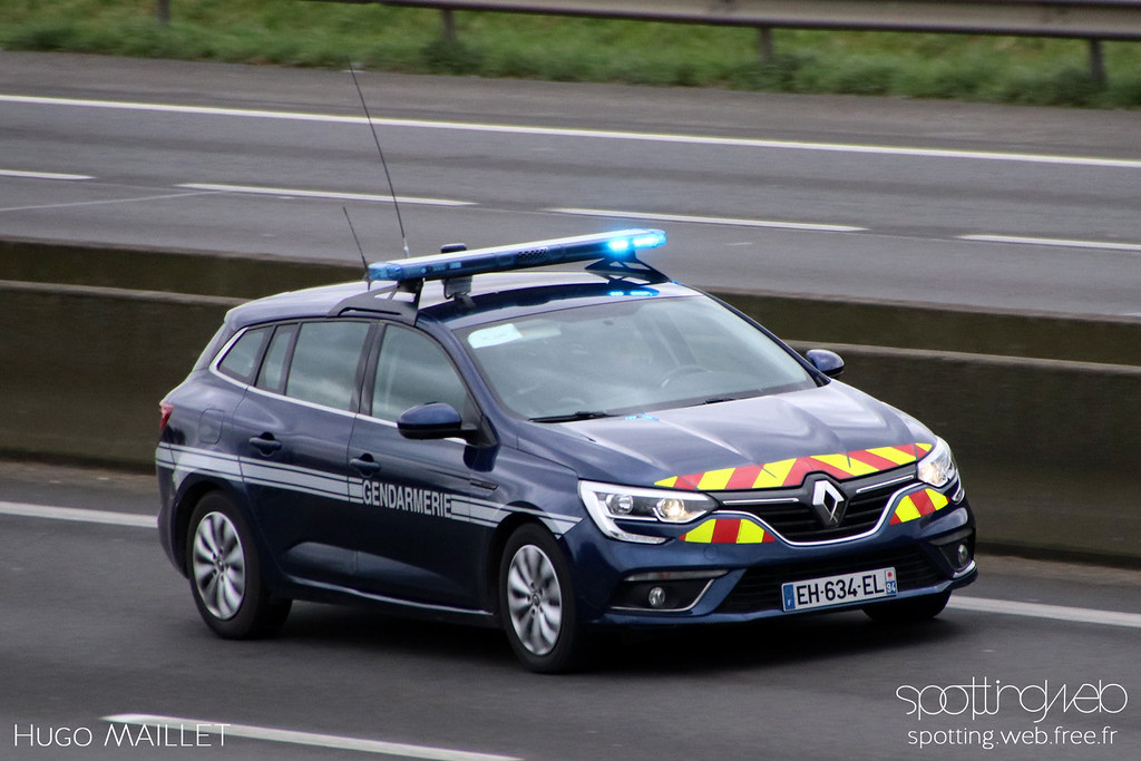 Afdrukken wiel Geweldig Gendarmerie | Renault Mégane Estate | Infos : Gendarmerie. M… | Flickr