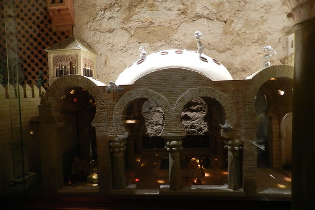 maqueta de Baños arabes Museo Vivo de Al-Andalus Torre de Calahorra Cordoba