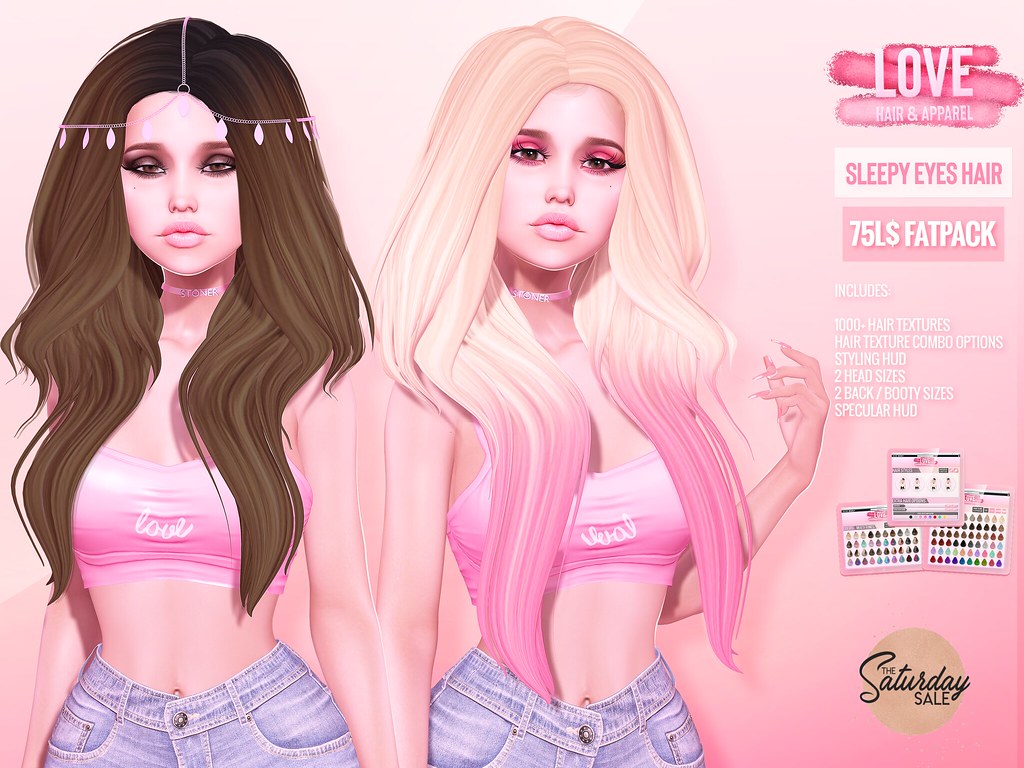 Love [Sleepy Eyes] Hair ?✨ 75L FATPACK✨? @ The Main Store – The Saturday Sale!