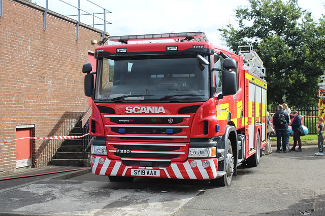 Scottish Fire & Rescue Service - SY19AAX; Stirling Fire Station; 14-09-2019