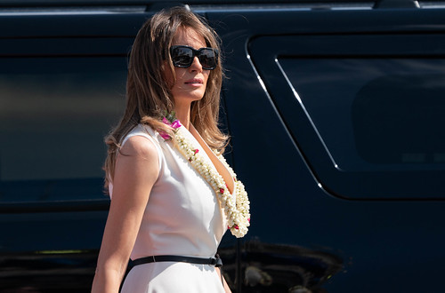 First Lady of the United States Melania Trump Hawaii