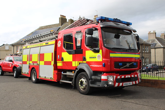 Scottish Fire & Rescue Service - KN64RVJ; Stirling Fire Station; 14-09-2019