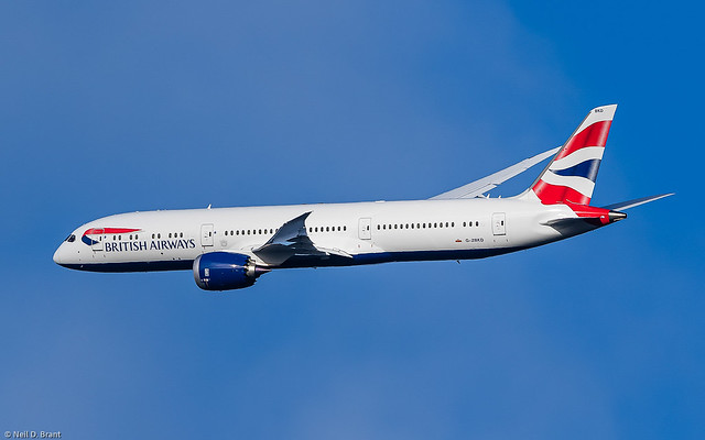 British Airways Boeing 787-9 G-ZBKD