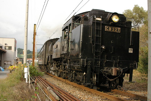 Oigawa Railway C11 series near Ieyama.Sta, Shimada, Shizuoka, Japan /Oct 12, 2008