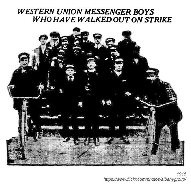 1915 telegraph boys strike