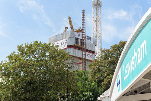 Lewisham Exchange, Tide Construction. | by James D. Evans