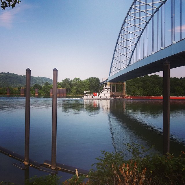 Cincinnati On The Ohio River Instagram post