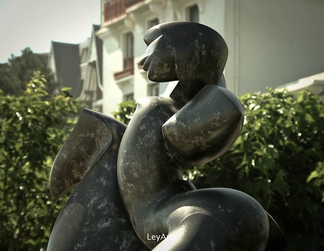 Sculpture de D.Pollès- La Baule 2013