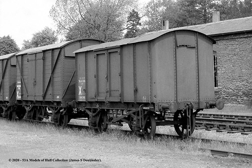 britishrailways gwr internaluser ironmink 064348 goodswagon freightcar malemesbury wiltshire train railway locomotive railroad