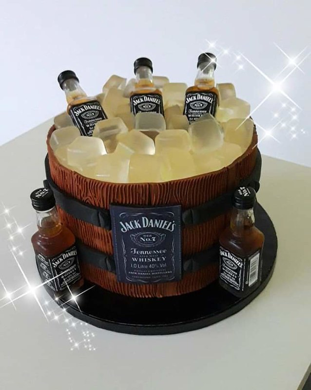 Jack Daniel's Cake by Besa Hižak
