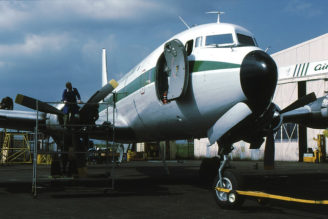 G-SIXC Douglas DC-6B Liftmaster Air Atlantique