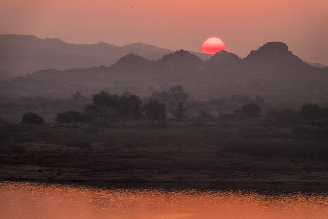 sunrise over Rudramata Reservoir, India 6