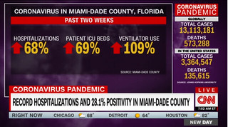florida positivity rate reaches record