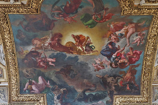 Musée du Louvre - Apollo Gallery Apollo Vanquishing The Python Eugene Delacroix