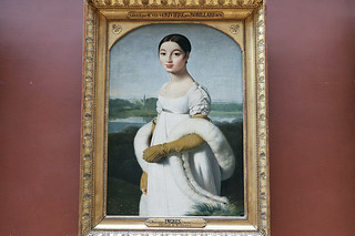 Musée du Louvre - Painting Jean Auguste Dominique Ingres Caroline Riviere