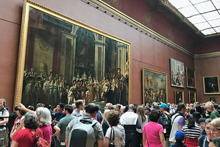 Musée du Louvre - Painting Jacques Louis David Coronation Napoleon Josephine