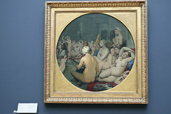 Musée du Louvre - Painting Jean Auguste Dominique Ingres Turkish Bath