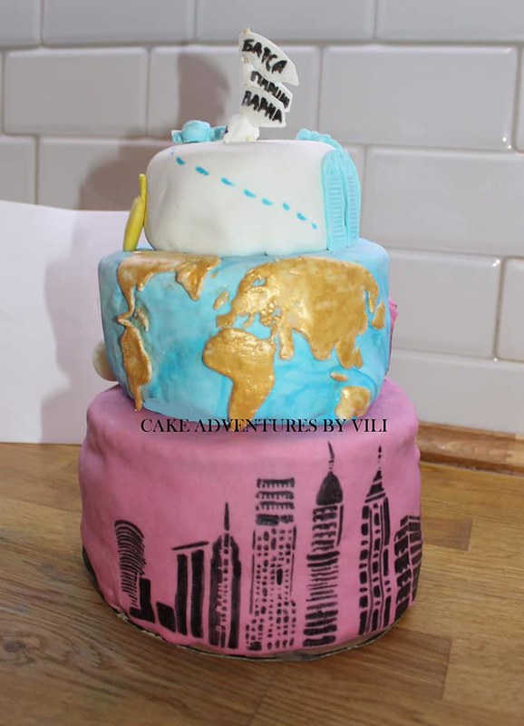 Cake from Violeta Anguelova of Cake Adventures by Vili