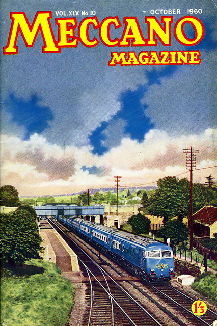 Meccano Magazine October 1960 The Fabulous Blue Pullman