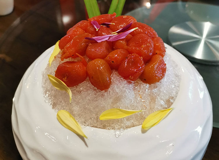 Cherry Tomato with Sour Plum