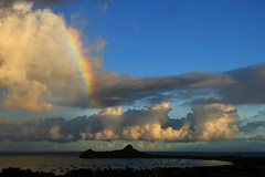 Rainbow over Rodney Bay