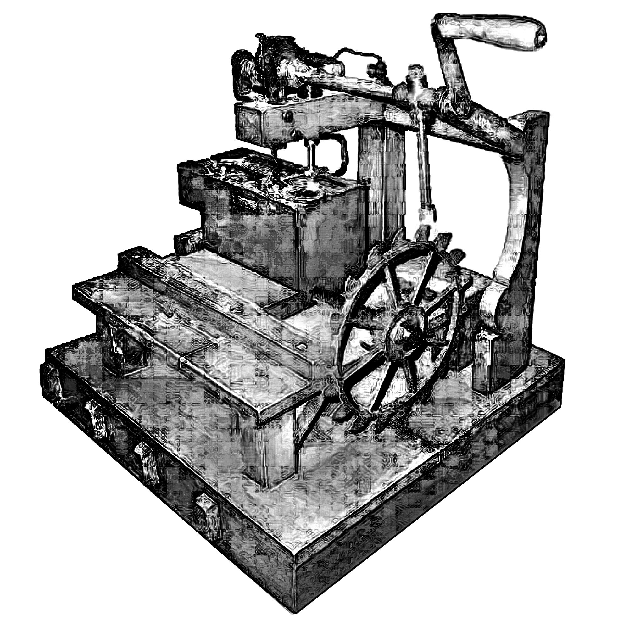Thomas Saint's machine.