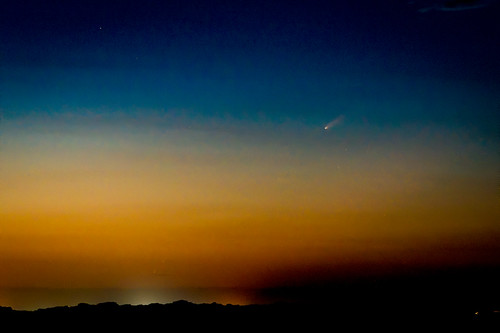 comet neowise cometneowise astronomy sky sunset pentaxkp pentax