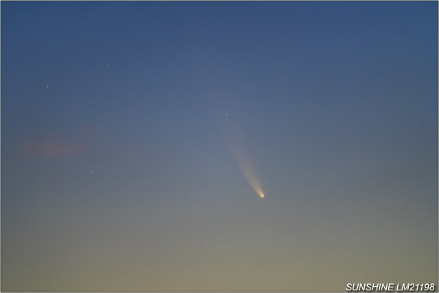 LM21198,尼歐懷茲彗星,Comet-Neowise,龜山島,龜山朝日,夜景,永鎮海濱公園,宜蘭縣,壯圍鄉