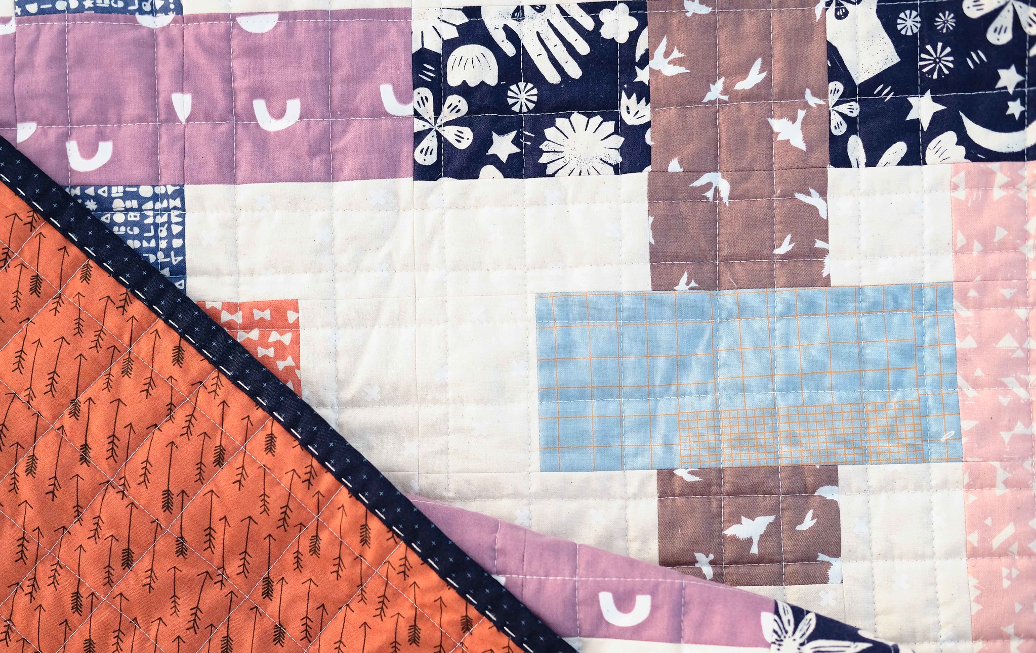 An Ella Quilt from the Stash - Kitchen Table Quilting