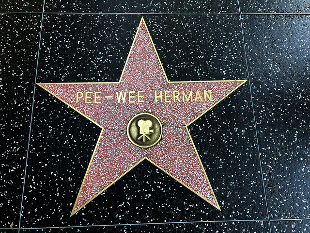 Pee - Wee - Hollywood Walk of Fame