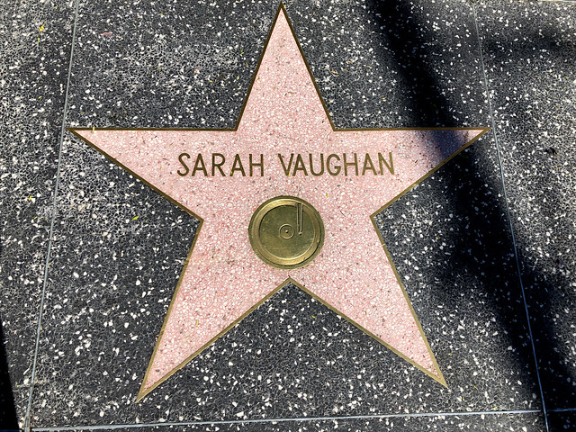 Sarah Vaughan - Hollywood Walk of Fame