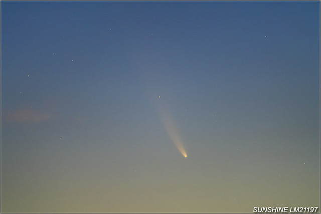 LM21197,尼歐懷茲彗星,Comet-Neowise,龜山島,龜山朝日,夜景,永鎮海濱公園,宜蘭縣,壯圍鄉