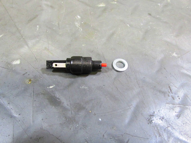 Front Brake Light Switch With Washer