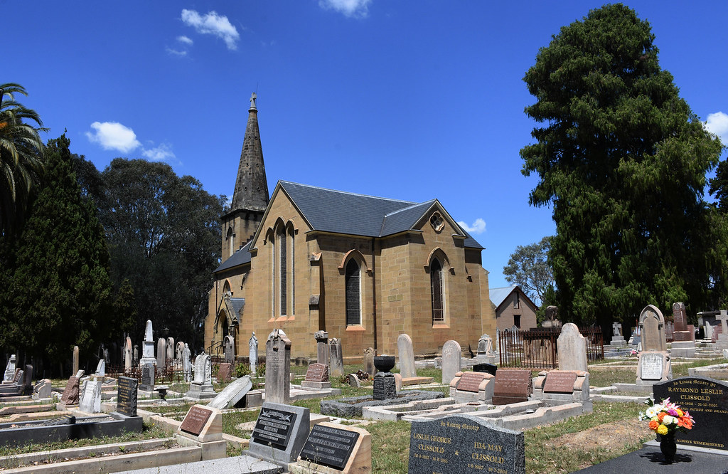 St Paul's Anglican Church Cemetery, Cobbitty, 1842, Sydney, NSW.