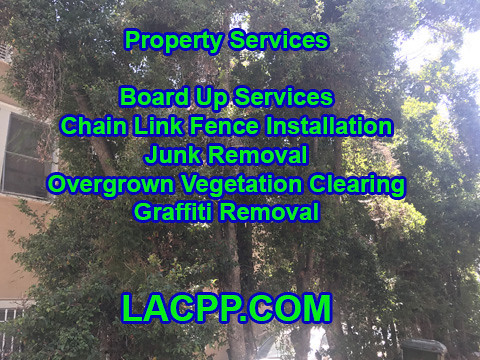 los angeles building and safety property boarding up requirements