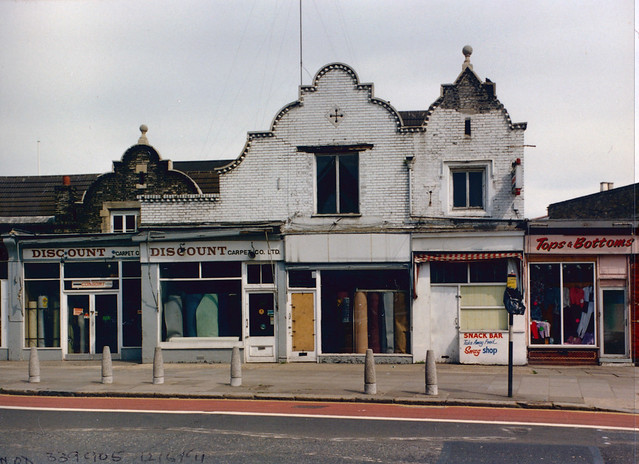 High Rd, Bruce Grove, Haringey, 1991, Tottenham TQ3390-003